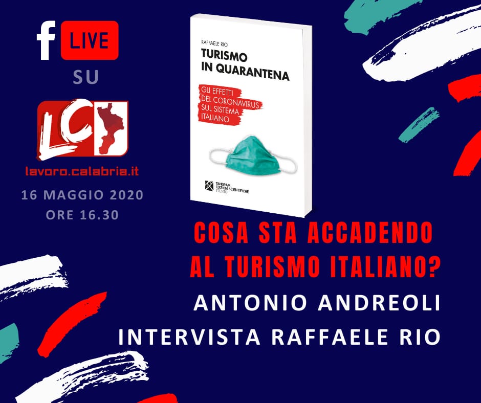 presentazione libro turismo in quarantena raffaele rio