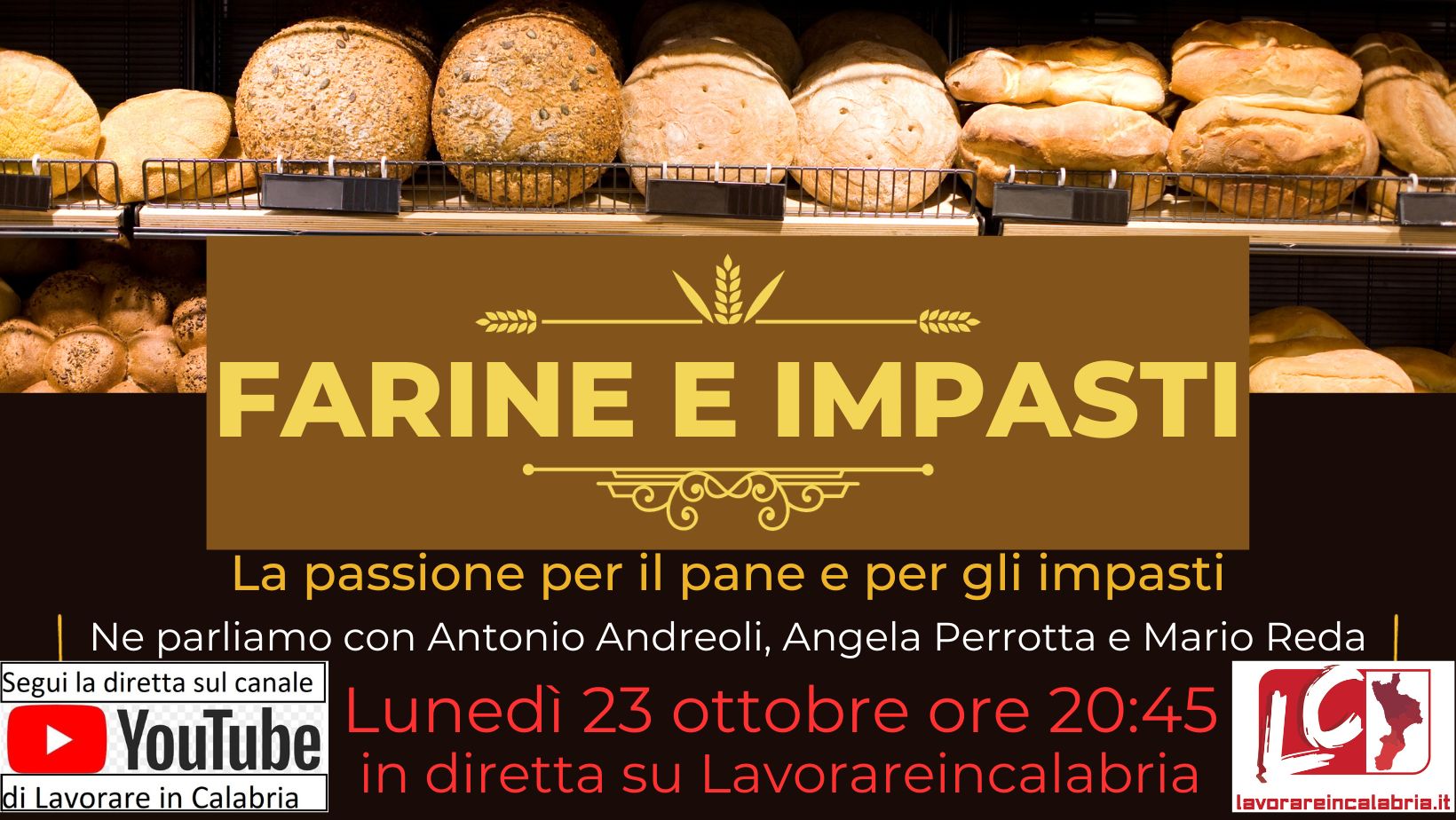 Farine e Impasti La passione per il pane e per gli impasti