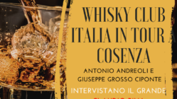 Presentazione del "Whisky Club Italia in Tour a Cosenza"
