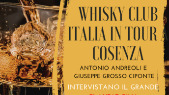Presentazione del "Whisky Club Italia in Tour a Cosenza"