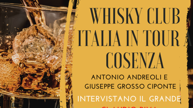 Presentazione del "Whisky Club Italia in Tour a Cosenza"